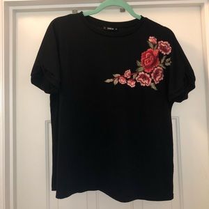 Shein Flower Shirt
